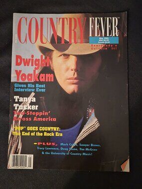 Country Fever Magazine May 1993 Dwight Yoakam on Cover